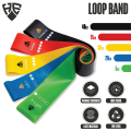 Loop Bands, PACK OF 5 Yoga Resistance Rubber Bands, Mini Loop Band, Resistance Band, Leg Loop Bands, 5 Level Exercise Bands Set, Stretch Band – Haeve Ecommerce. 