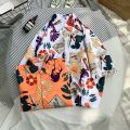 elegantstunning Summer Men Loose Tops Trendy Sunflower Printing Hawaii Couple Beach Shirt Casual Loose Cardigan T-shirt. 