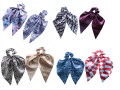 2 piece silk scrunchies for women silk ruffle scrunchies for women hair accessories. 