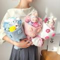 Sanrio Kawaii Kitty My Melody Kuromi Cinnamoroll Plush Doll Flower Toy Sanrio Bouquet Gift Box Valentine's Day Christmas Gifts. 