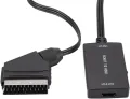 Scart To Hdmi Converter With Hdmi Cable, Full HD 720p/1080p Switch Sky/DVD Player. 