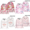 HZ Sanrio Melody Hoodie Long Sleeve Top Anime Cosplay 3D Sweatshirt Pullover Cartoon MY MELODY Hoody Casual Loose Oversize ZH. 