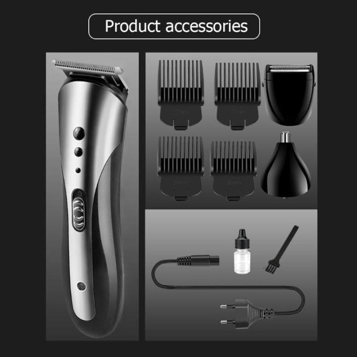 Premium%20Quality%203%20in%201%20Multifunctional%20Electric%20Rechargeable%20Hair%20Trimmer%20Hair%20Clipper/Shaver%20Nose%20and%20Ear%20Hair%20Remover%20Hair%20Cutting%20Machine%20Personal%20Grooming%20Kit%20for%20Men%20and%20Child%20-%20Image%205