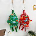 Little Dinosaur Kids School Bag 2024 Cute Fashion Cartoon Backpack Kindergarten Small Ears Boy Girls Backpack. 