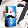 Realme_5S Pouch Case - Mustche Soft Back Cover Case. 