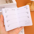【Bestseller】 2025 Calendar Mini Agenda Book Portable Daily Weekly Planners A7 Schedule Notebooks Creative Small Pocket Notebook.