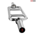 4ft Tricep Hammer Bar 2 Diameter - Hammer Barbell Rod 2 Inch Diameter Tricep Home Workout Bar barbell rod exericse rod - Silver. 