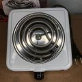 Electric Stove for cooking, Hot Plate heat up in just 2 mins, Easy to clean, 1000W, Automatic. 