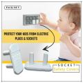 Essential Protection for Kids Childproof Safety Socket Covers. 