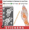 New Henna Stickers, Mehndi design sheet for girls and womens, bridal mehndi design stickers. 
