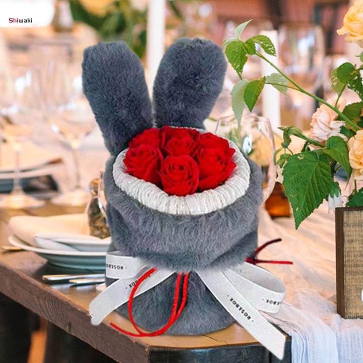 Artificial%20Flower%20Bouquet,%20Soap%20Rose%20Flower%20Rose,%20Bath%20Soap%20Scented%20Flower%20for%20Wedding,%20Day,%20Anniversary%20Decoration%20Gift%20-%20Image%204