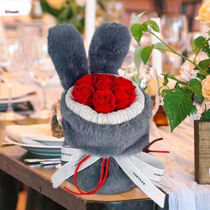 Artificial%20Flower%20Bouquet,%20Soap%20Rose%20Flower%20Rose,%20Bath%20Soap%20Scented%20Flower%20for%20Wedding,%20Day,%20Anniversary%20Decoration%20Gift%20-%20Image%204