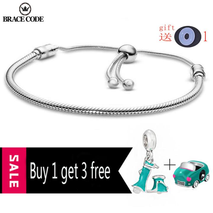 Silver-plated Size Adjustable Bracelet DIY Sports Car Electric Car Motorcycle To Send Rubber Ring Bracelet Gift Boys Girls