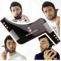 Double Side Beard Shaping Tool Template Beard Shaper Tool PLUS Comb For Line Up and Men Bread Comb. 