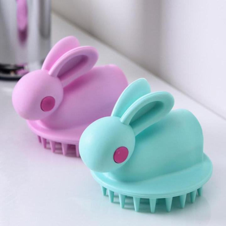 Silicone Head Body Massager Shampoo Scalp Massage Brush Hair Washing Comb Body Shower Brush Bath Spa Slimming Massage Brush