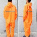 Waterproof Fashion Conjoined Full Body Over Rain Coat Suit and oil proof dust proof for outdoor activities Random Color multicolor and multicolor size. 