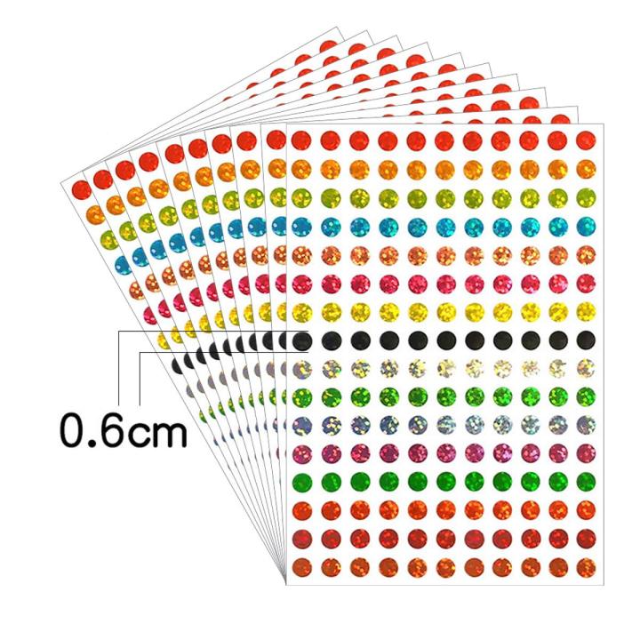 Papers Office Coding Color Classroom Dot Circle Glitter