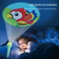 Kids Mini Doraemon Projector Camera Toy For Kids/ Kids Cell Operated LED Mini Image Projector Camera Easily Switch Image By Pressing Button/ LED Projector Light With 24 Animal Images Pattern With 3 Random Chips Easy To Carry Amazing FOR bedtime Story. 