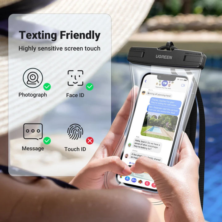 ZEBF--UGREEN%207.2%20inch%20IPX8%20Waterproof%20Phone%20Case%20Bag%20for%20iPhone%2015%2014%2013%20Pro%20Max%20Samsung%20Protective%20Case%20Universal%20Swimming%20Pouch%20Bag%20-%20Image%203