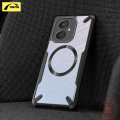 Nanu For Xiaomi Redmi 13C 5G 13R Poco M6 5G [Bull] Compatible with Magsafe Phone Case Shockproof Slim Soft Cover Transparent Back Protection Casing. 