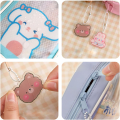 Kawaii Pencil Case Cute Pencil Case Aesthetic Cute Pencil Pouch with Accessories Kawaii School Supplies for Teen Girls (Blue)…. 