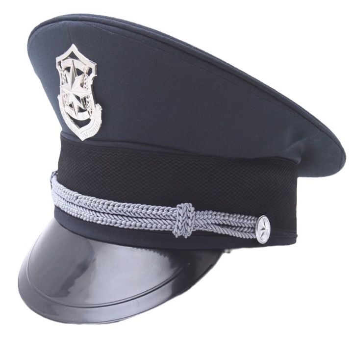Wholesale new style security hats, security brimmed hats, security hats, property formal wear large caps, large quantities from the best