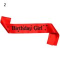 Birthday Girl Sash Happy Birthday Party Decoration. 