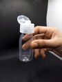 Pack of 12  Empty Plastic Bottles Push Transparent Flip Top Bottle 30ml / Empty Plastic Push Bottles Lotion, Shampoo, Handwash etc / Empty Hair Oil Bottle Refillable. 