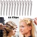 Buy 12 Pcs Section Hair Clip for Women and Girls - Crocodile Clips, Great Hold & Durability 12pcs Hair styling duck-billed clip hand push ripple clip perm-dyed hairstyle partition clip stainless steel positioning clip. 