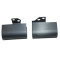New LCD Hinge Covers   For Dell_Latitude  E5280  5280  L & R Set Part   P/N KF2VJ DP7NK - Silver. 
