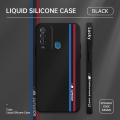 Jizetin for Itel P37 Pro / Vision 2 Plus Back Cover Simple Graffiti Track Side Design Soft Multicolor Square Liquid Phone Case Full Camera Shockproof Protection Silicone Phone Cases. 