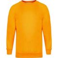 Yellow Plain Sweatshirt. 
