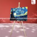 Gifts Art Starry Night UV Oil Canvas Painting with Framed Design | Wall Art for Home Decor in Different Sizes. 