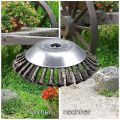200mm Steel Wire Trimmer Head Grass Brush Cutter Dust Removal Weeding Plate Gearbox Fixing Kit for Lawnmower. 