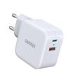 Choetech PD5002 38W+QC3.0 Dual Type C Charger (1C, 1A)- EU Plug. 