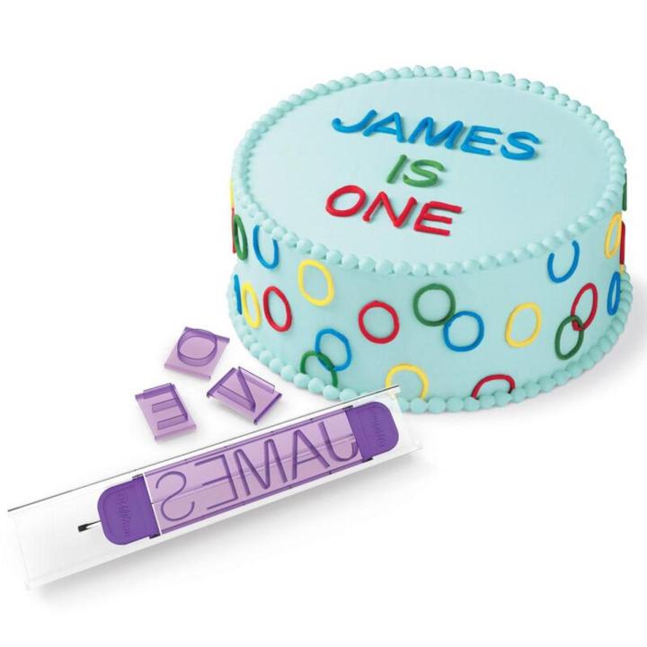 40pcs Alphabet Number Letter Cake Decorating Cutter Set
