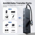 UGREEN 6-in-1 USB C Hub with 4K 60Hz HDMI, 100W PD Charging, 10Gbps USB 3.2 Ports - Multi-Port Adapter for MacBook Pro/Air, iPad, Windows Laptops & Android Phones. 