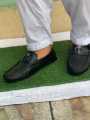 New High Quality JS Leather JS-112340 Slip Moccasins Loafers Casual Shoes For Men Driving. 