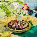 Rasam Tray/baskety For Nikkah,Rasam Sweets Tray.,Wedding Tray,Golden Tray/Golden Holder Tray Curtley Serving Trays for/ Wedding Dinning/Nikkah Tray Wedding Tray/Flower Tray basket/Mithai sweets, candy Gajra tray. 