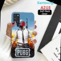 Samsung A21S Pouch Cover - PUBG Soft Cover Case. 