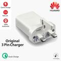 Huawei Genuine 2A Charging Adapter 3 Pin. 