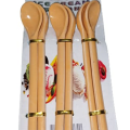 Best Quality Thick Unbreakable Plastic Ice-Cream Spoon Set of 6 For Ice cream/ Dessert/Sweet Eating. 
