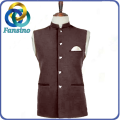 Dark Brown Waistcoat By Fansino | Premium Quality Waist Coat For Men. 