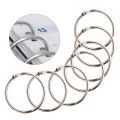 100Pcs 19Mm Loose Leaf Binder Rings Key Rings Book Rings Binder Rings for Scrapbook/Album/Craft. 