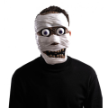 Horror Zombine Mummy Mask Cosplay Plastic Moveable Eyes Masks - Cosplay Mask with Gift. 