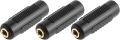 3.5mm Stereo Jack Adapter, Stereo Coupler, Female to Female 3.5mm Adapter, Stereo Jack to Stereo Jack Connector, Audio Coupler for 3.5mm Jack, 3.5mm Stereo Extension Adapter, Stereo Audio Connector, 3.5mm Female to Female Coupler, 3.5mm Audio Extension, 3. 