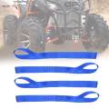 5x Soft Loops Nylon Multiple Use High Strength Motorcycle Tie Down Straps. 