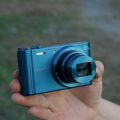 Sony Cyber-shot DSC-WX300 Blue – 18.2 MP Compact Camera | 20x Optical Zoom & Full HD Video | Condition 9.5/10. 