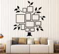 3D Wooden Wall Tree Decor With Picture Large Size Frames, Wooden Family Tree Photos Frame, Modern. 