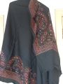 Black Pashmina female shawl. 